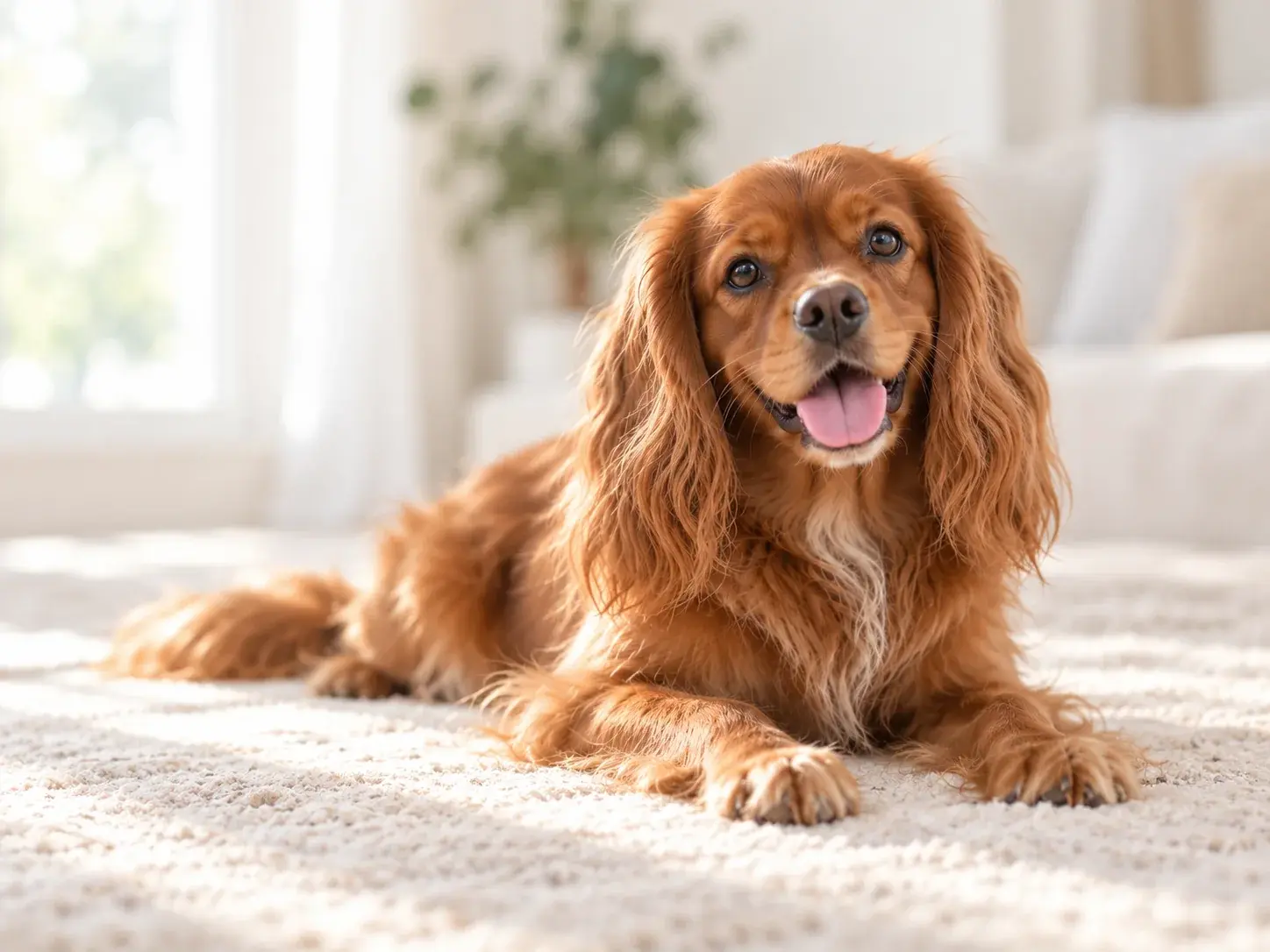 Ruby Cavalier King Charles Spaniel